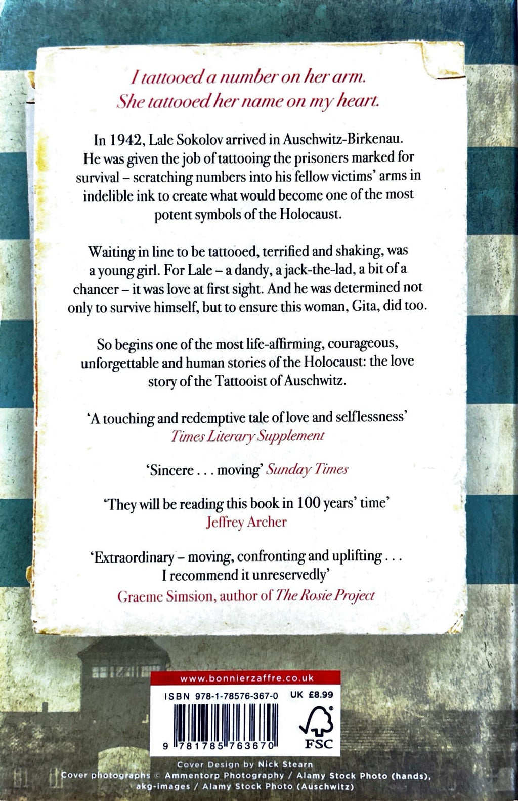 The Tattooist of Auschwitz - Heather Morris