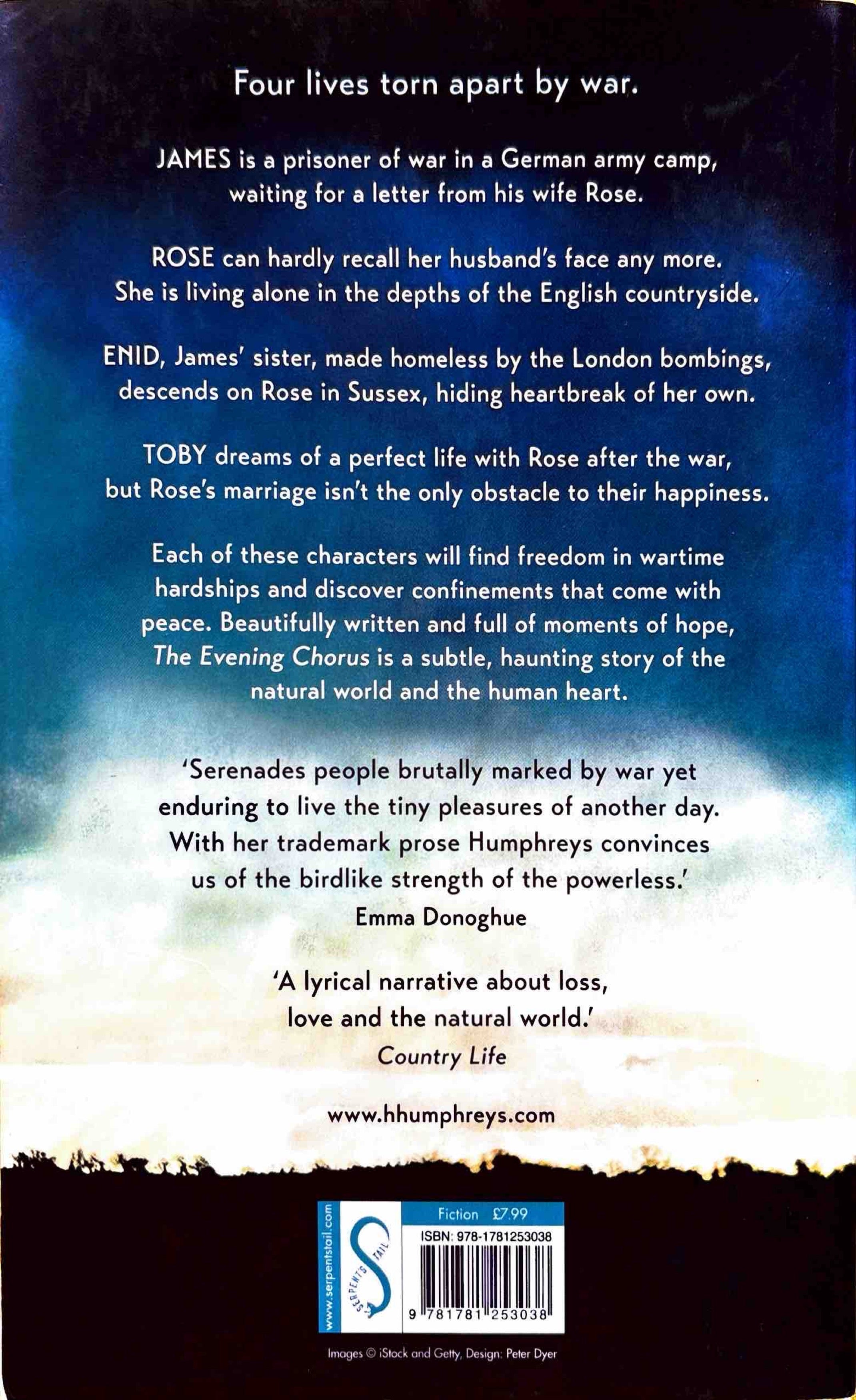 The Evening Chorus - Helen Humphreys