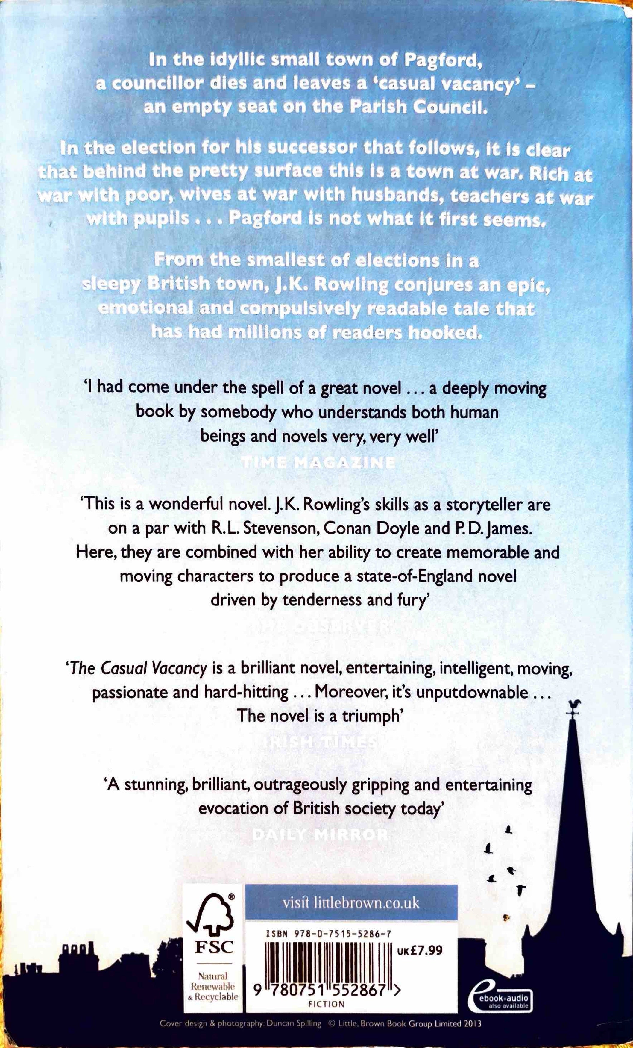 The Casual Vacancy - J.K. Rowling