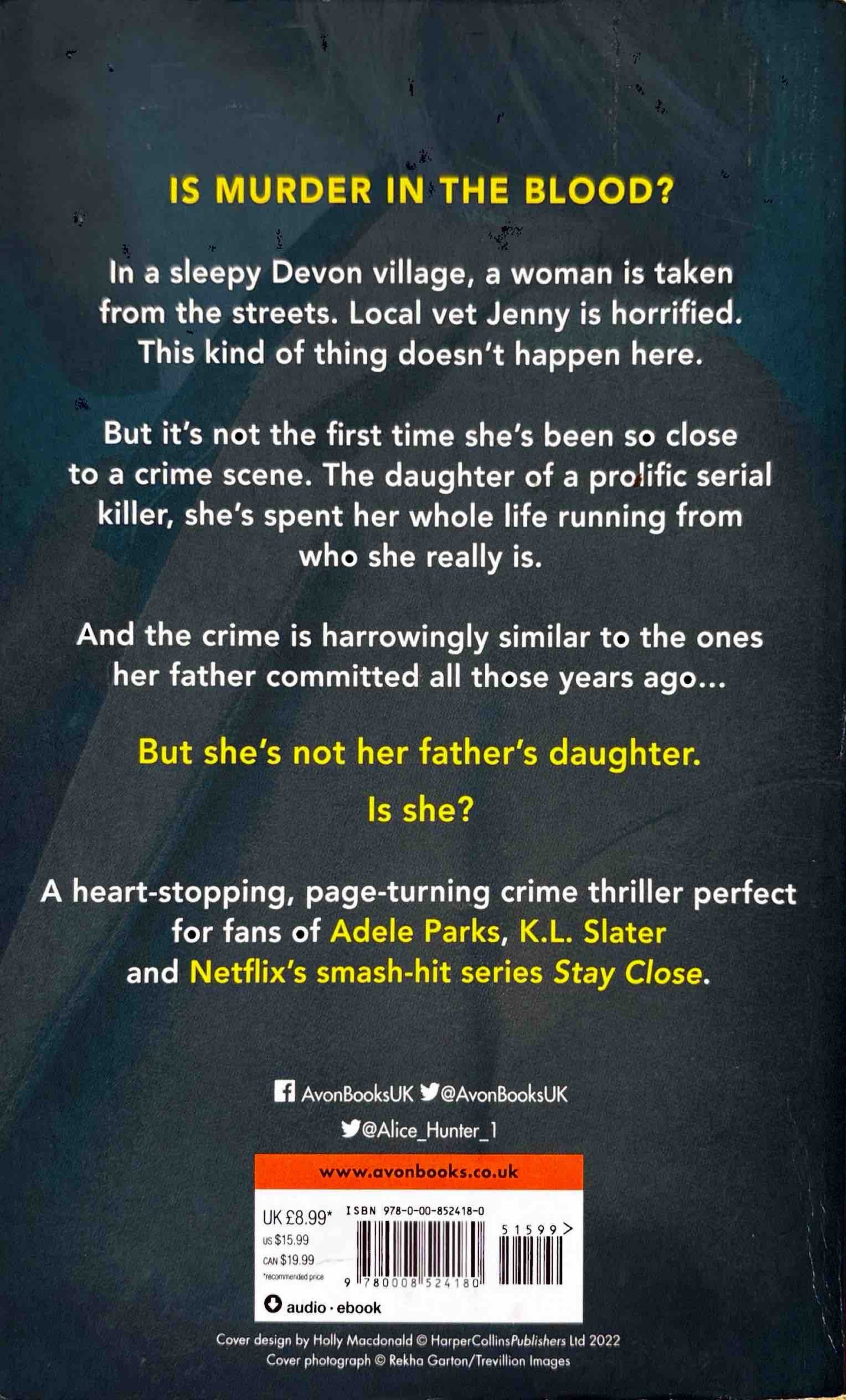 The Serial Killer’s Daughter - Alice Hunter
